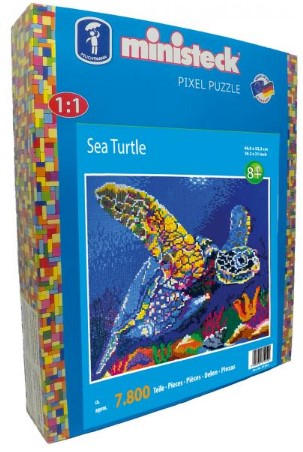 Ministeck ART das ORIGINAL - Meeresschildkröte XXL-Box
